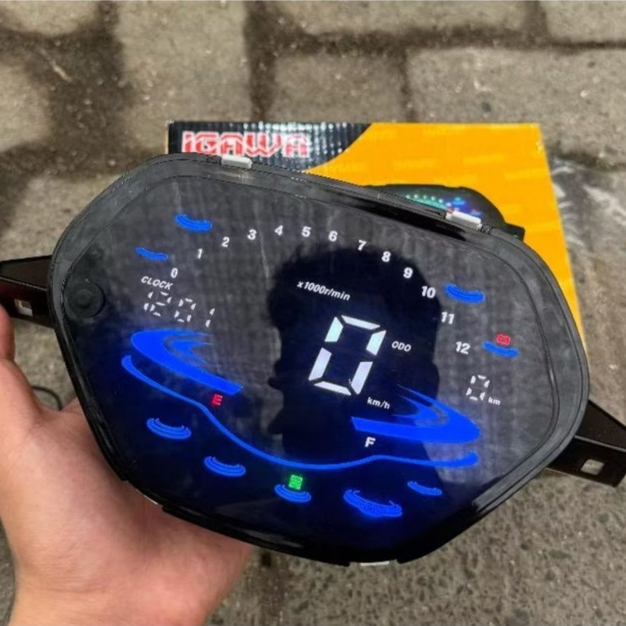 PEEDOMETER DIGITAL SUPRA 100 SPIDOMETER DIGITAL SUPRA KILOMETER DIGITAL SUPRA 100 PNP TINGGAL COLOK