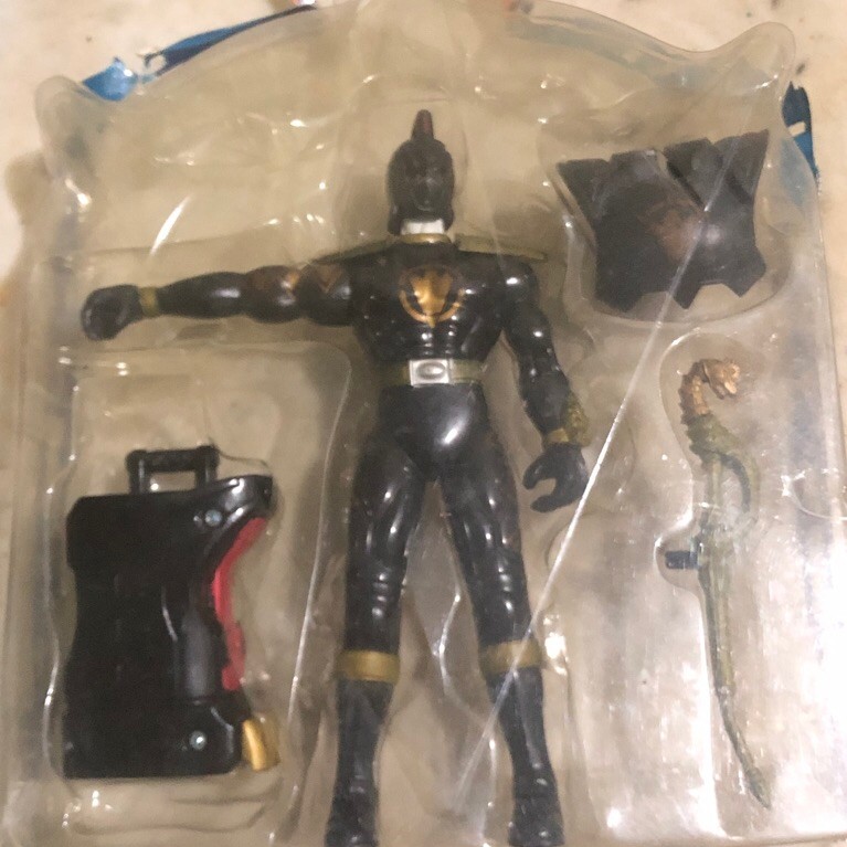 Power Rangers Bandai - Dino Thunder Black Dino Ranger Action