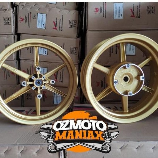 Velg V-Rossi Venom Starmax PCX 150 Lokal (Motif RCB / Daiichi Alloy)