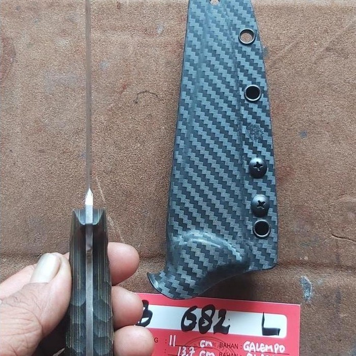 #B682L, Keman Knives, Pisau Berburu, Pisau Bushcraft, Pisau Custom, Pisau Outdoor, Pisau Camping,