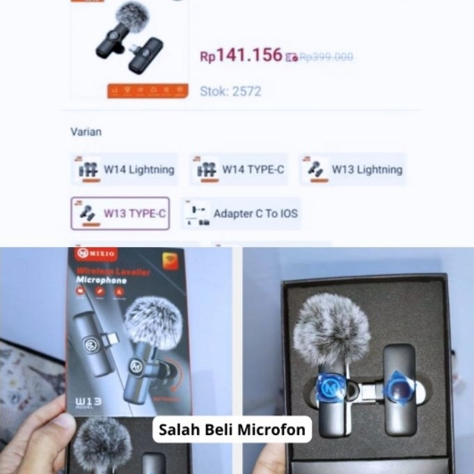 Microfon Mixio W13