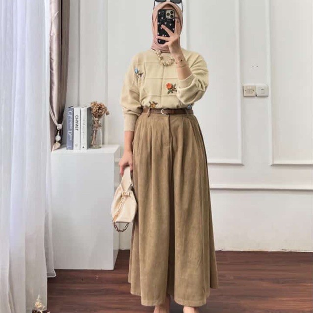 Rok payung Rok import Rok suede Rok pleats Rok codoray