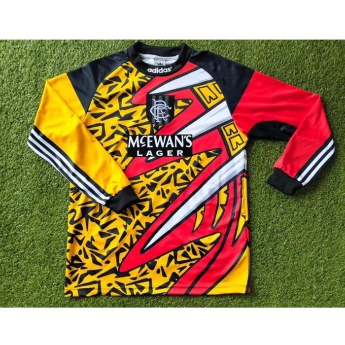 Premium Jersey Retro Glasgow Rangers GK 1994 Longsleeve Blokecore