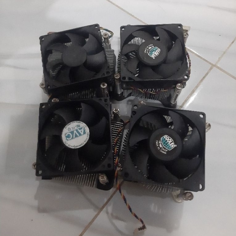 Fan Processor Kipas Processor Original Bawaan Build UP Socket LGA 1156 1155 1150 1151