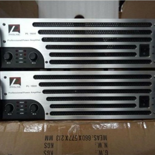 Power amplifier Pasline PL 1800 original pasline Pl -1800 PL1800