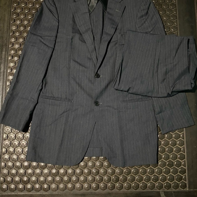 SETELAN LUXURY YUKI TORII SALUR ABU BLAZER JAS CELANA MEWAH BRANDED ( minus ada sedikit kikis slide 