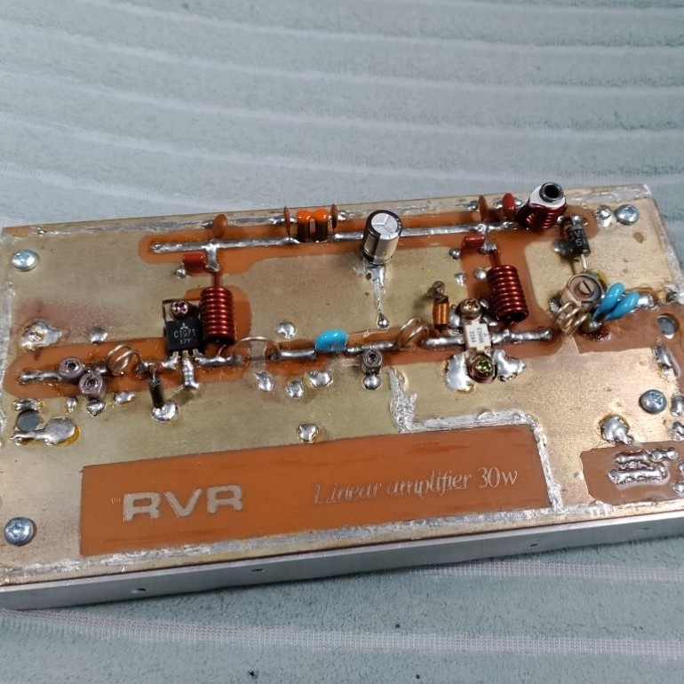 KIT BOOSTER PEMANCAR FM RVR 30 WATT CABUTAN FINAL 2SC1946