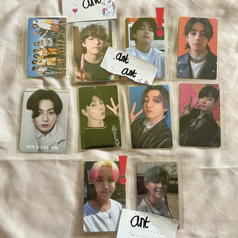 PHOTOCARD PC OFFICIAL BTS JUNGKOOK JK JHOPE SUGA YOOGI LUCKY DRAW M2U DICON JAPAN DOUBLESIDE BUTTER 