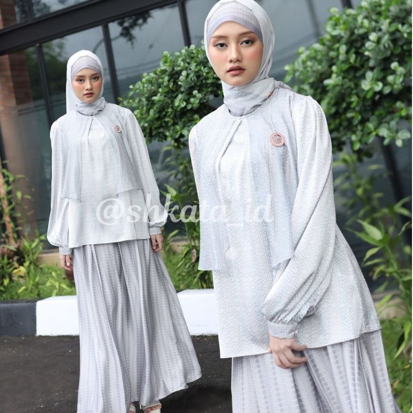 Premium Sashi series by shkata gamis kerudung
