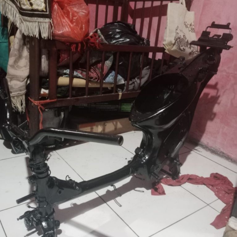 kerangka motor grand astrea, segitiga, stang
