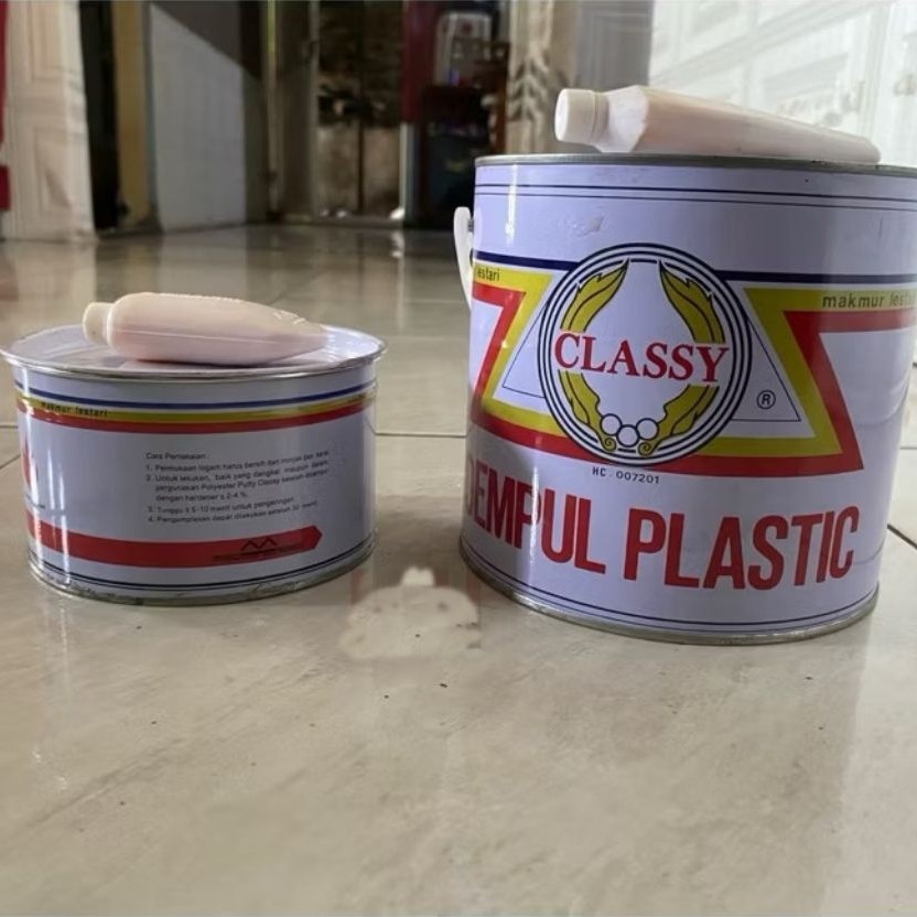 Dempul classy , dempul plastik 100% dempul plastik