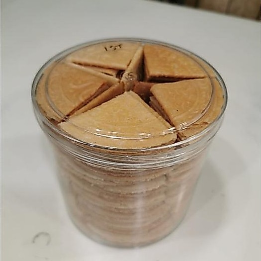 Kue Kapit Ori dan Durian / Kue Semprong / Kue Kipas - Original, Kecil
