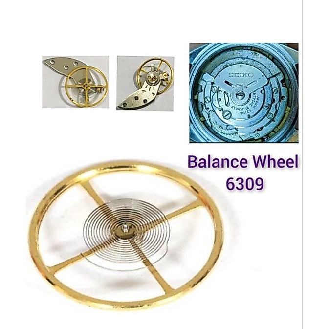 Time|| Balance Wheel Seiko 6309 6119 6319 6002