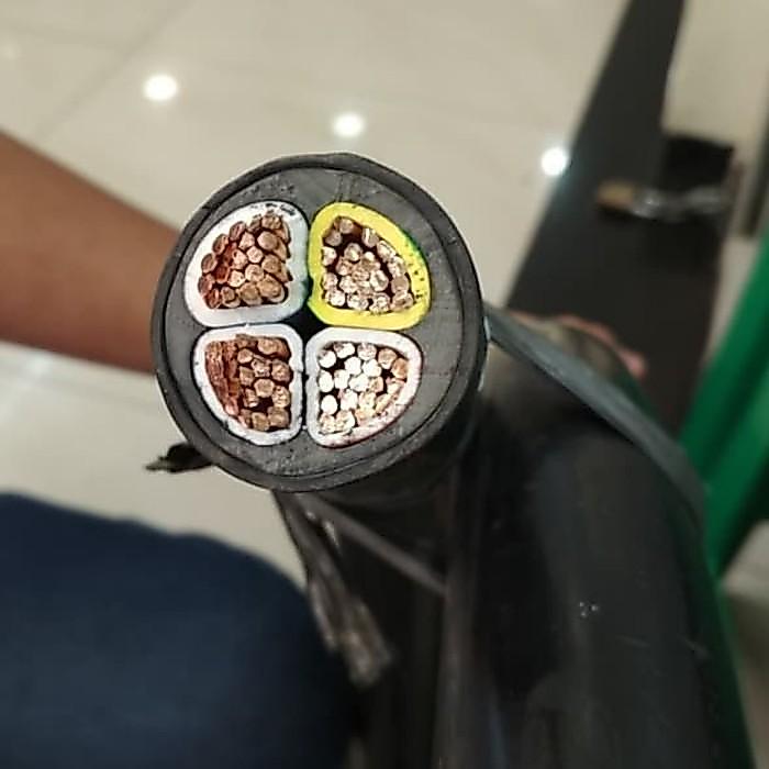 Kabel Power Nyy 4X70 4X70Mm Pulung Sutrado Extrana Jembo Meteran Tufur Tembaga Lidi Kawat