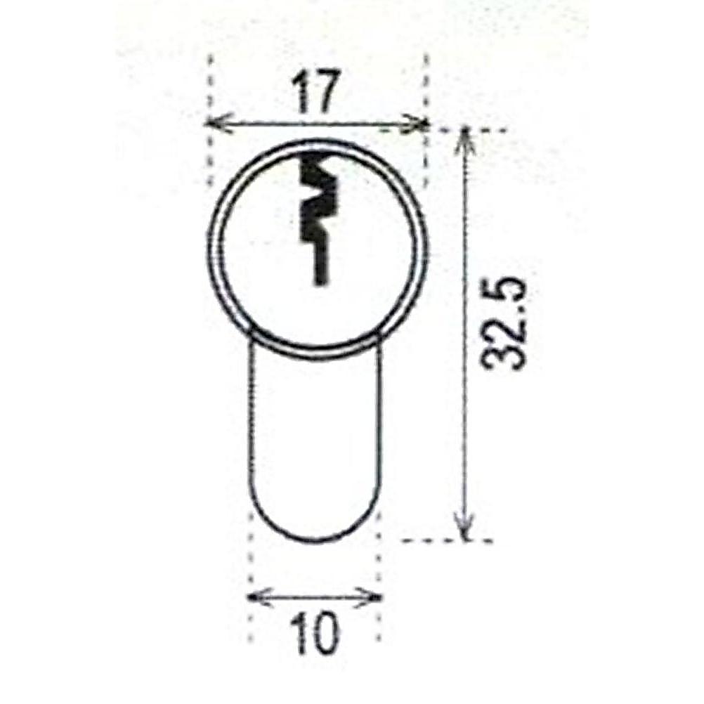 ELECTRONIC CYLINDER DEKKSON EC D01 Silinder Kunci Elektronik Dekson