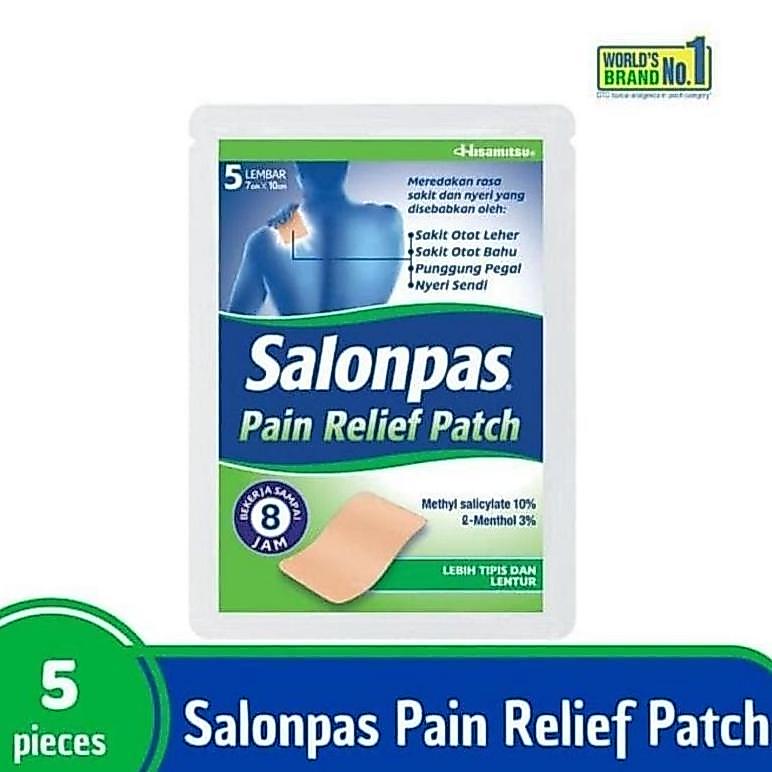 SALONPAS Pain Relief Patch Relief Koyo Pereda Nyeri SALONPAS