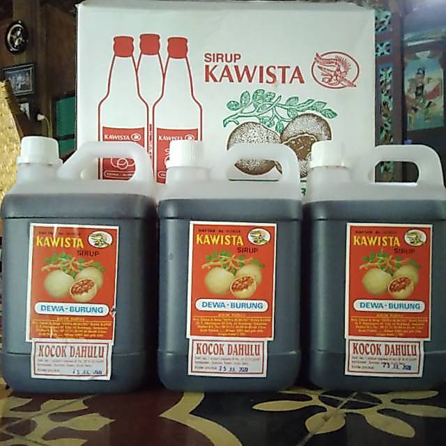 Sirup Kawista Dewa Burung Asli Rembang 2 Liter Minuman Segar Alami Oleh Oleh Premium