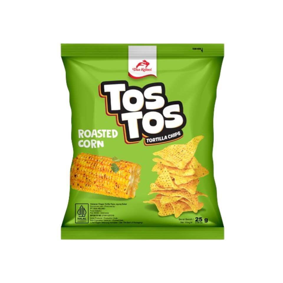 Tos Tos Snack Roasted Corn 20 gr