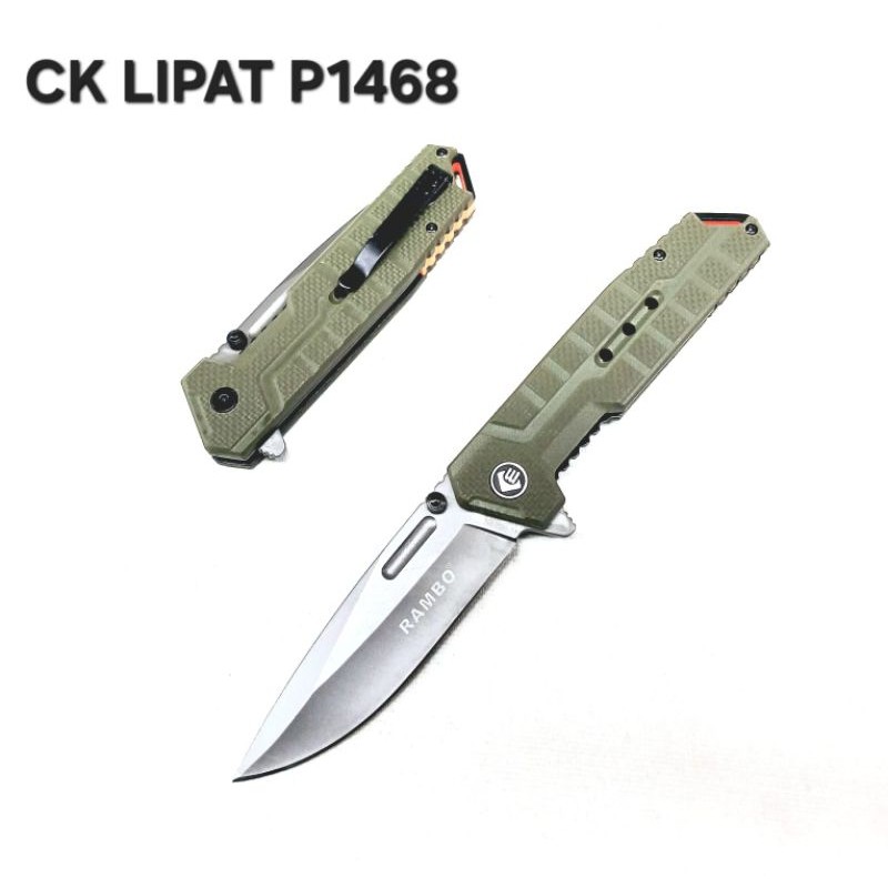 Pisau Survival Lipat Outdoor Premium/Hiking Camping/Survival Kit Terbaru