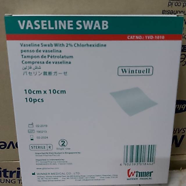 Vaselin swab seperti lomatuell,sofratulle,daryantulle kasa jaringan