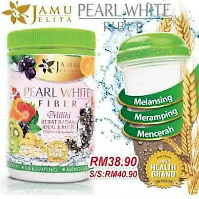 Jamu jelita FIBER PEARL WHITE