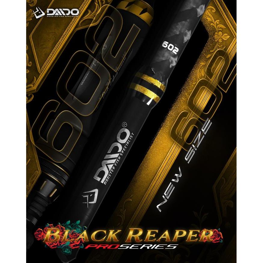 JORAN PANCING DAIDO BLACK REAPER CARBON SOLID FUJI RING - 120CM 5-12LB