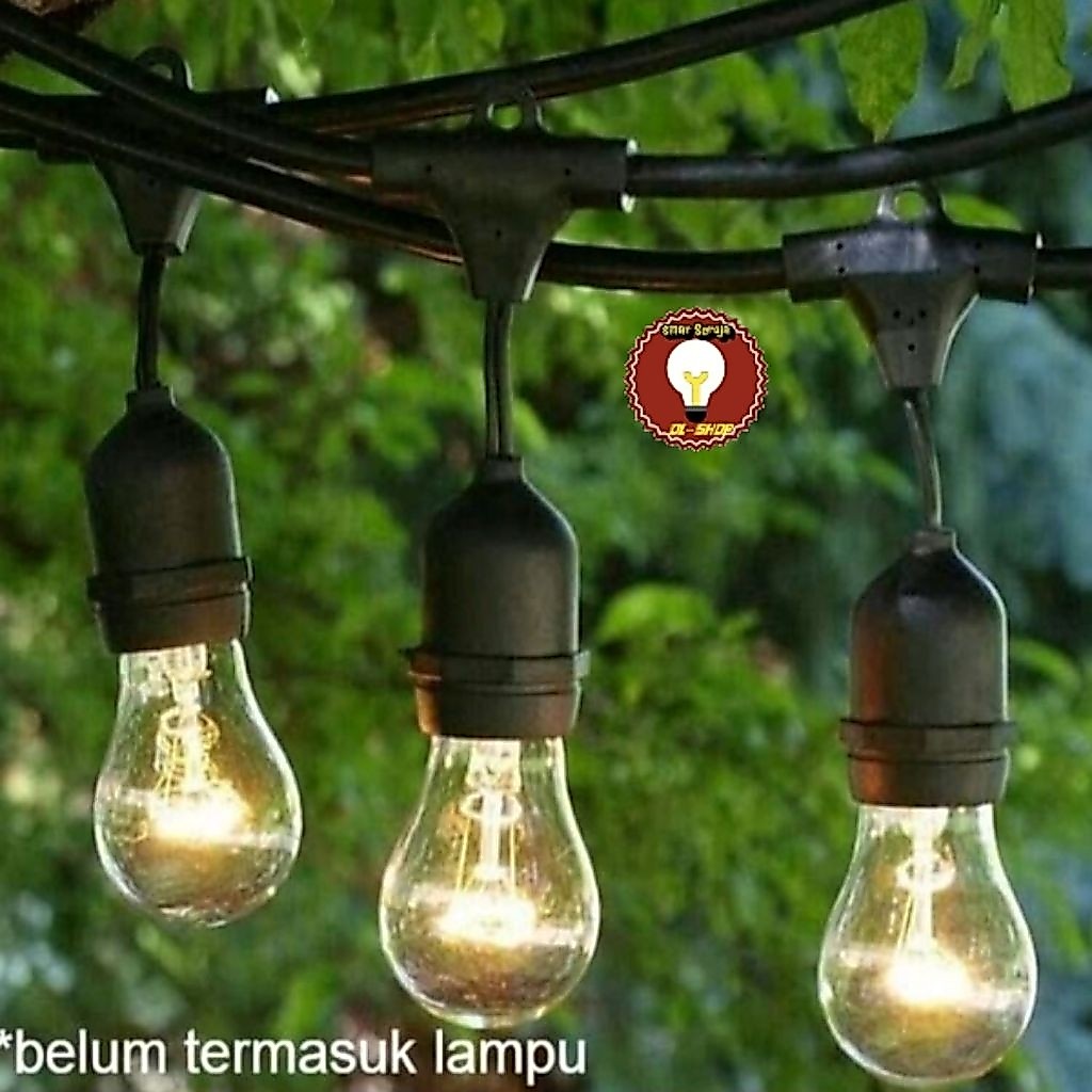 Fitting Lampu Gantung E27 Bisa Buat Cafe 5 Fitting 10 m 10 Fitting Gantung Lampu Cafe