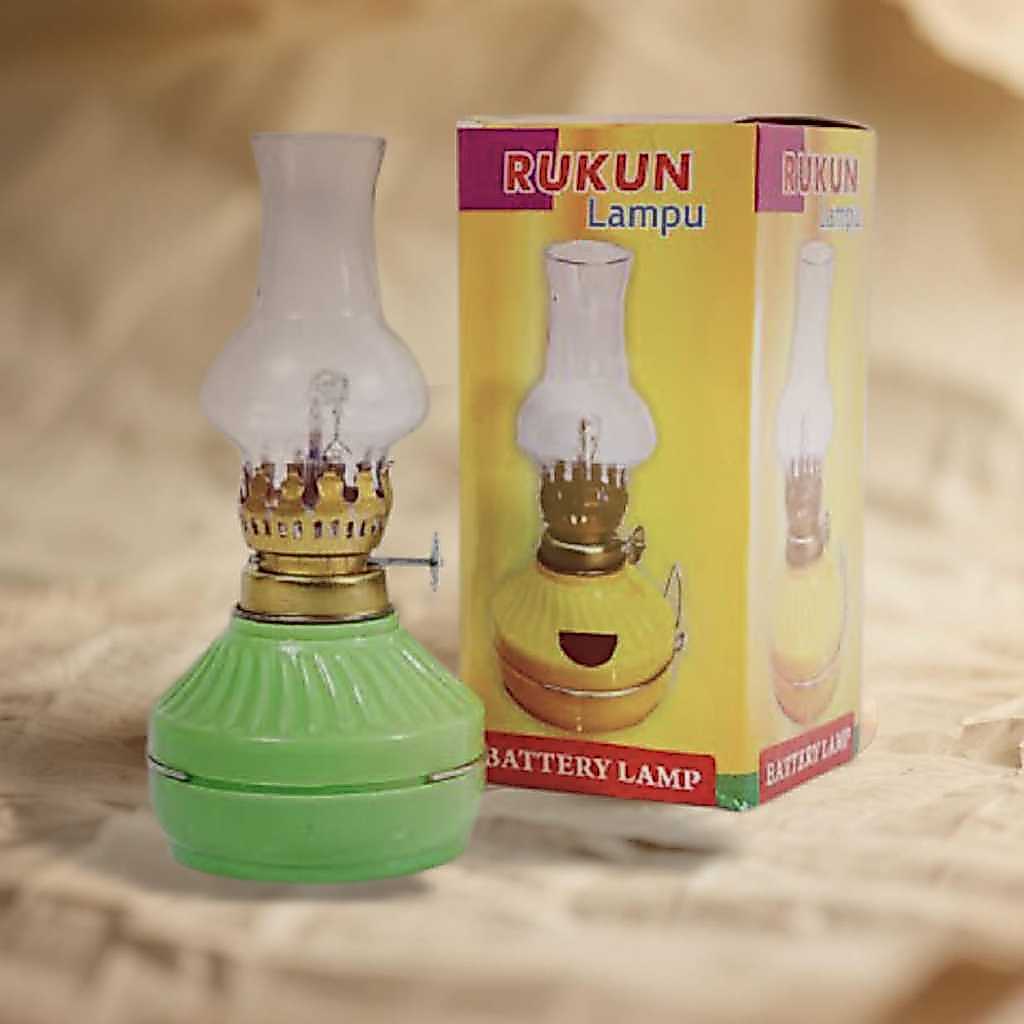 Lampu rukun LED2 - Lampu Teplok Rukun ublik teplok jadul baterai bukan cas