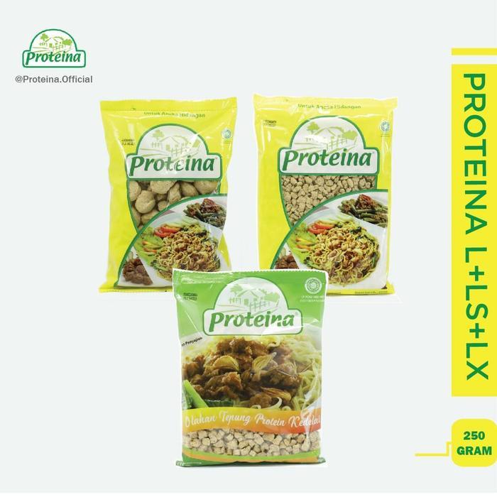 Proteina L + Proteina LS + Proteina LX [BUNDLE 3PCS] / Protein Nabati / Daging Nabati