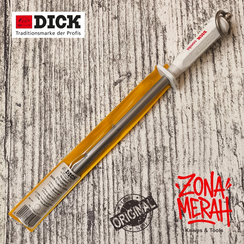 sharpening steel pengasah pisau f. dick Hygienic combi original germany 30 cm 7.5961.30