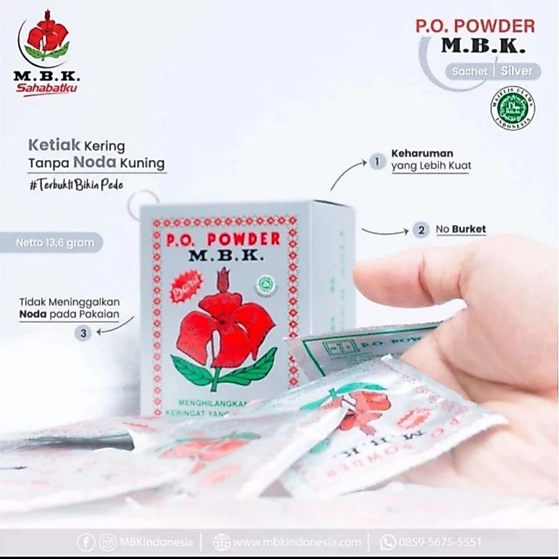 MBK BEDAK KETIAK / BEDAK BAU BADAN