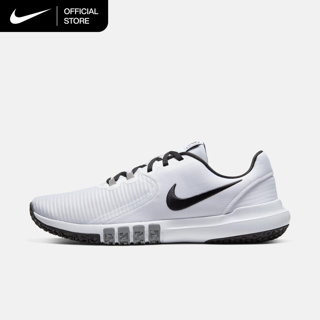 Nike Men's Flex Control 4 Workout Shoes - White [CD0197-100]