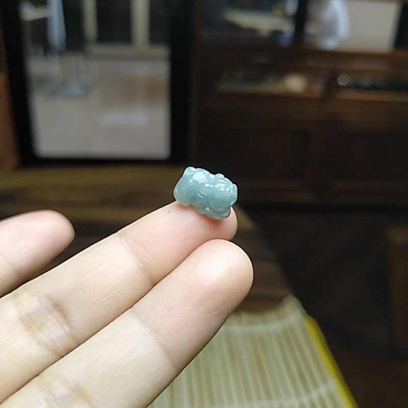 Blue Jade Mini Pixiu