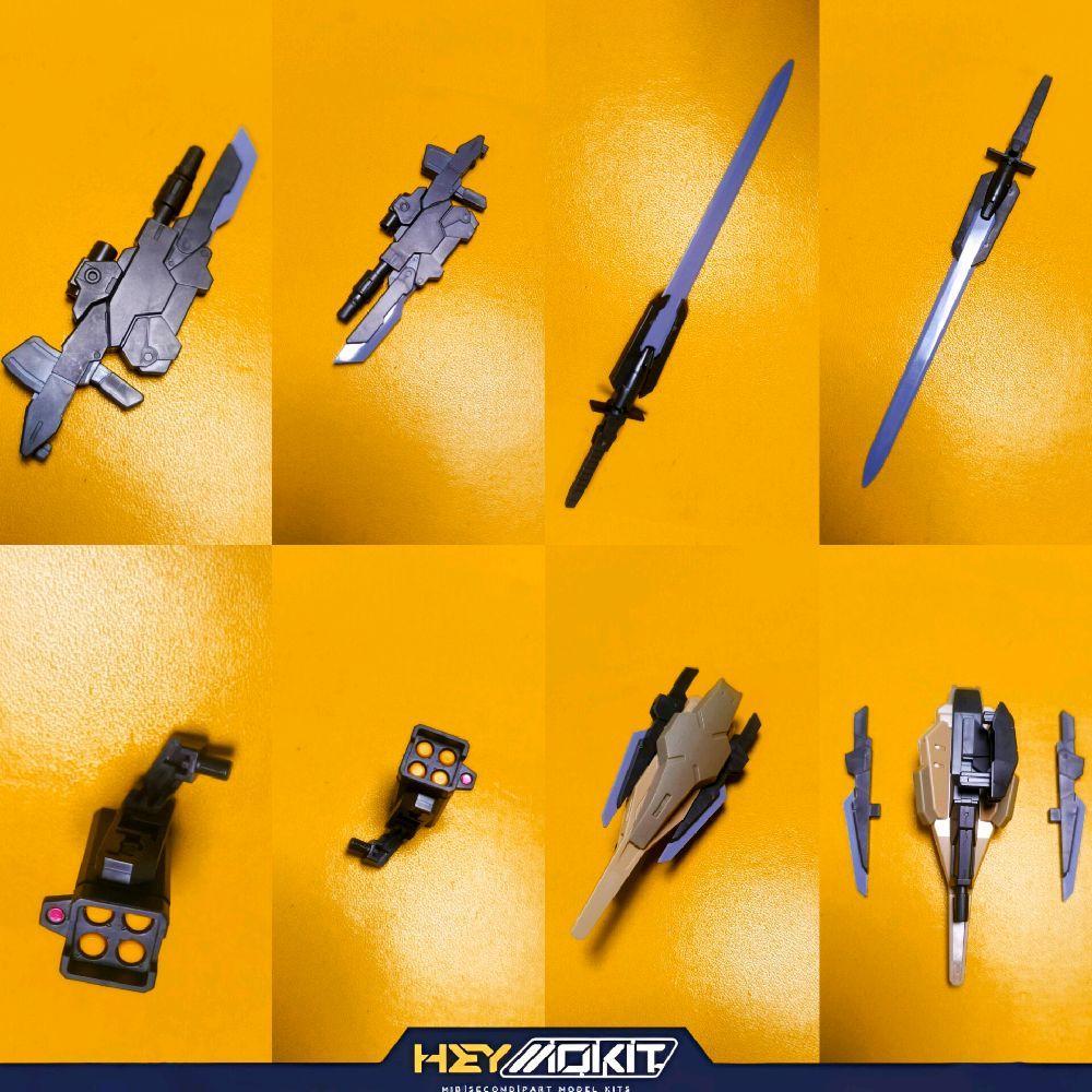 BANDAI HG COMMAND QANT DESERT TYPE PART WEAPON LAUNCHER COMMAND SWORD SHIELD