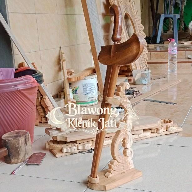blawong Blawong duduk isi satu kayu jati minimalist