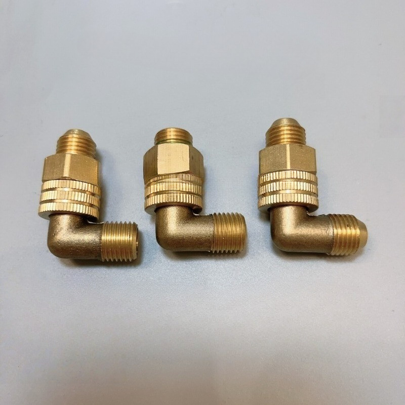 90 Degree 7 Character Universal Rotation Anti-winding Copper Elbow Reel Reel Tube