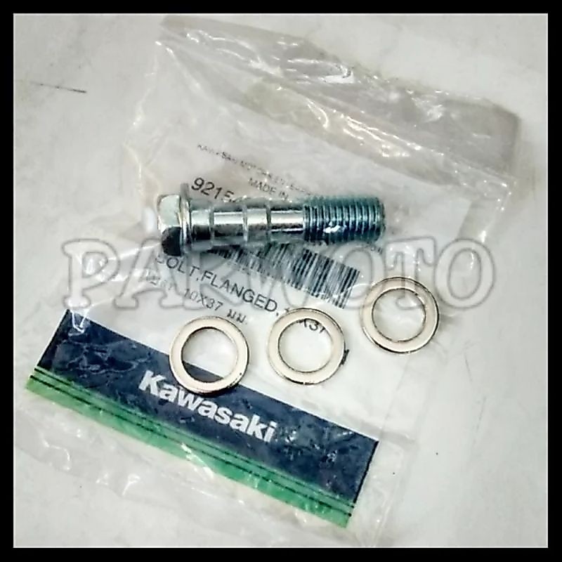 Baut Banjo Dobel Nepel Nipel Selang Rem Cakram Double Cabang Lubang 2 Master Kaliper ER6 Universal O