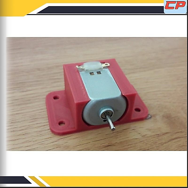 Kesing DC motor 130 holder dinamo tamiya