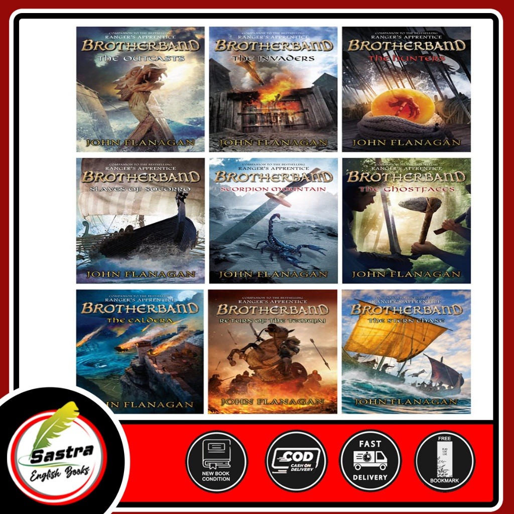 The Brotherband Chronicles (9 book series ) By John Flanagan