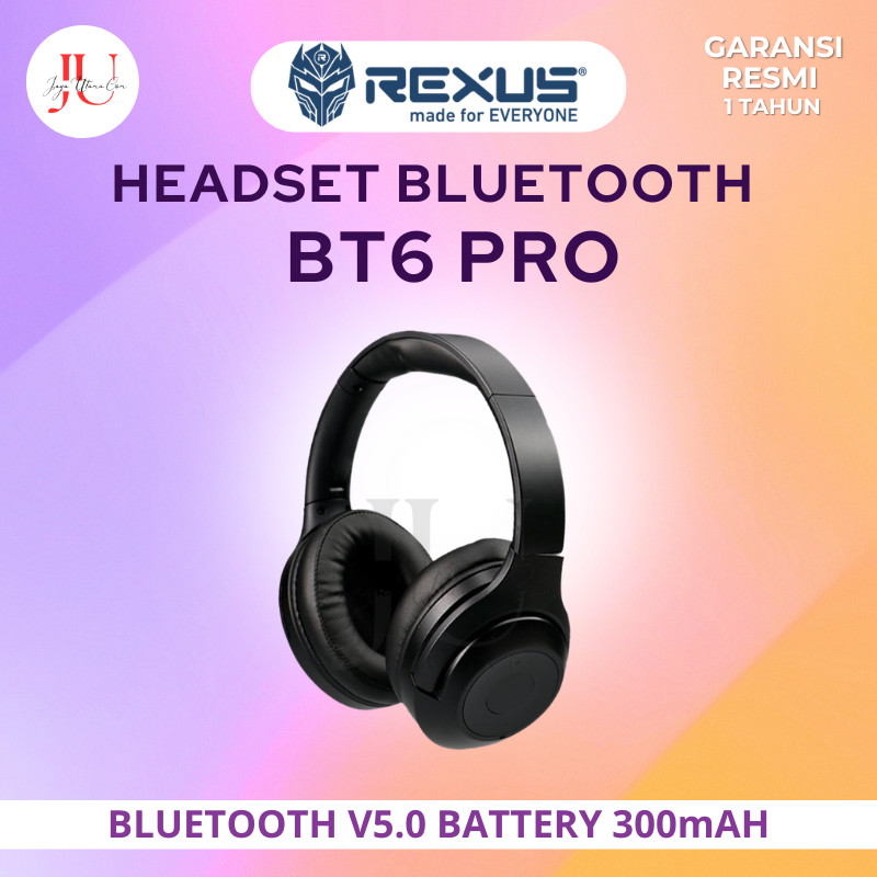 REXUS BT6 Headset Pro Bluetooth