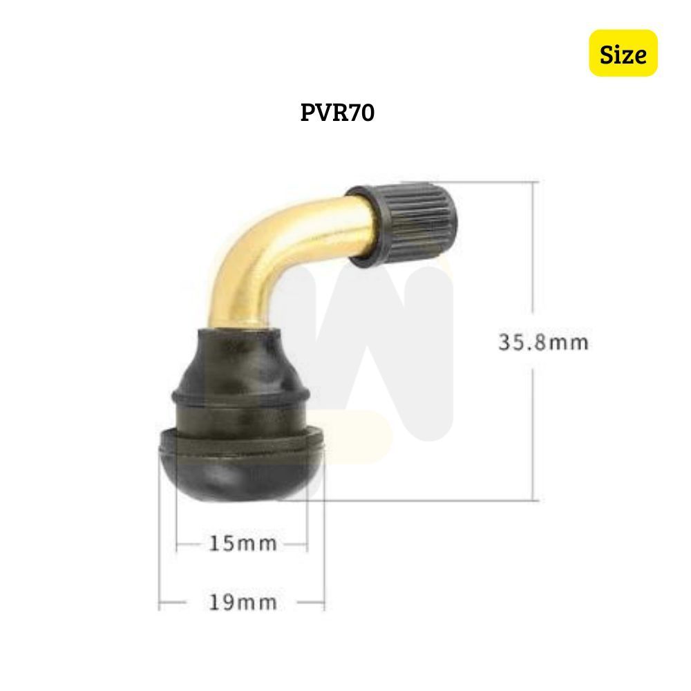 Pentil Ban Tubles Bengkok Motor Scoopy Vespa Beat PVR70