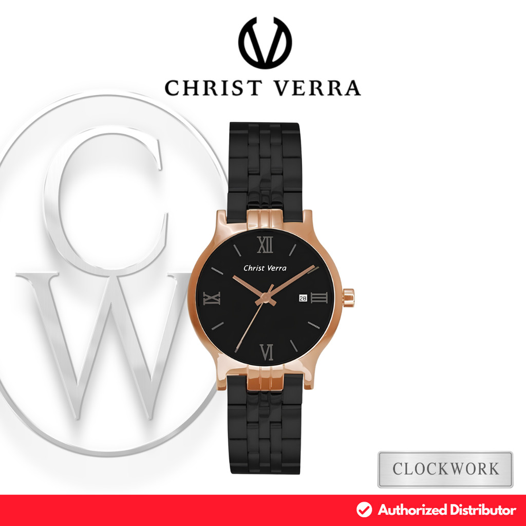 Jam Tangan Wanita Christ Verra CV 71106L Rantai Classic Formal