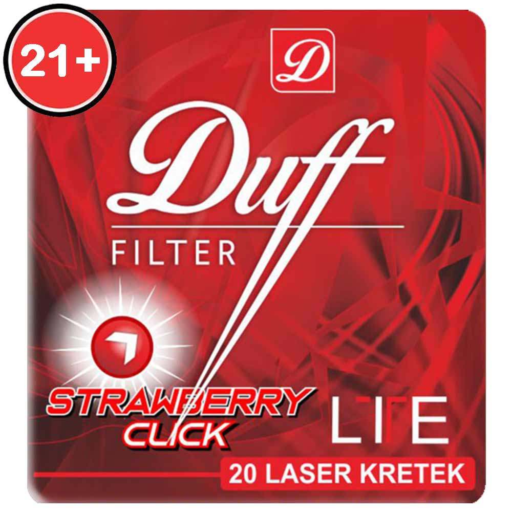DUFF ROKOK FILTER RED 20'S