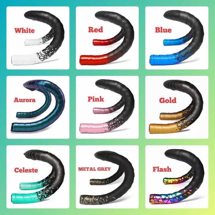 READY Bar Tape Liteskin Hand Grip Lilitan Stang Original Road Bike - BINTIK PUTIH