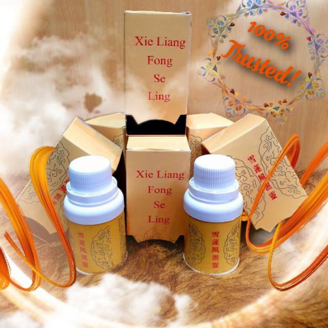 ORIGINAL Obat Rematik Nyeri Otot Asam Urat Pegal Linu Xie Liang Fong Se Ling