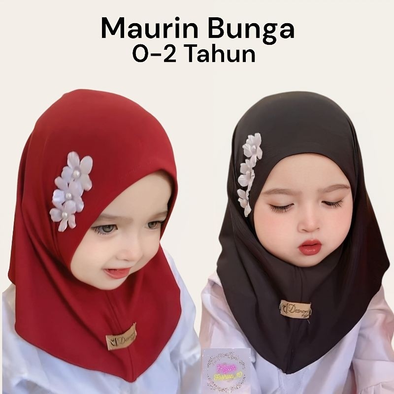 Putri Modest - Jilbab Anak Maurin BUNGA By NOUKA Collection / Hijab Anak