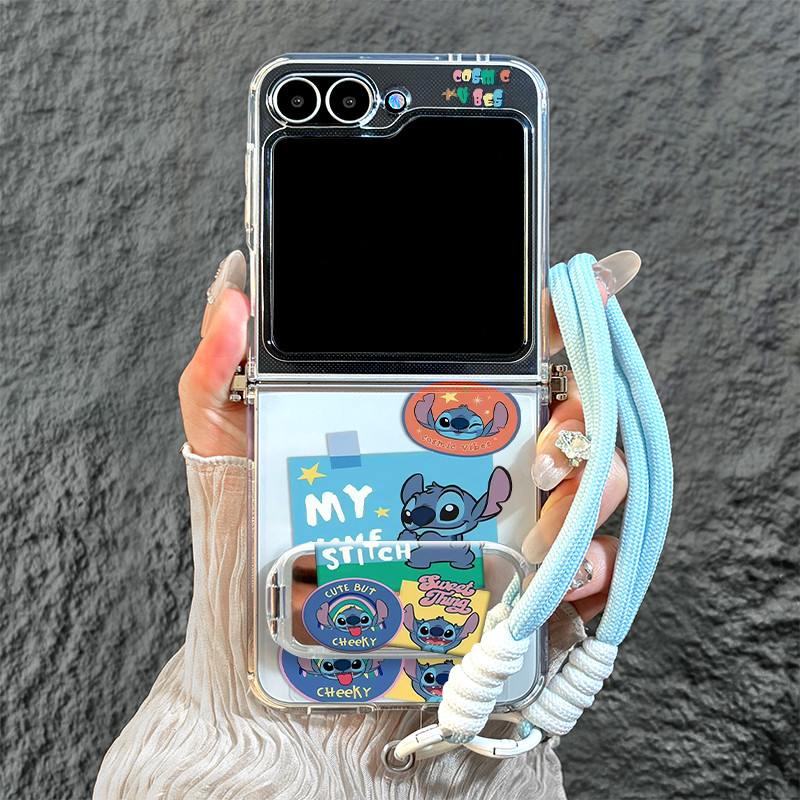 Softcase TPU Casing Lipat Lucu Aesthetic Lucu Case Samsung Z Flip 7 soft case lucu dan for Z Flip 6 