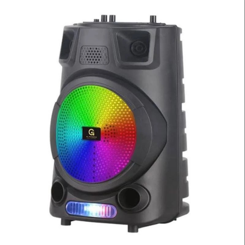 Speaker Portable G-Power GS-80 Wireless 8" G Power GS 80 Free Mic