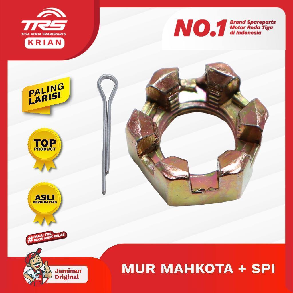 TRS Mur + Spi As Gearbox As Reduksi Viar Kaisar Tossa Nozomi Appktm Happy Roda 3 Spareparts Original