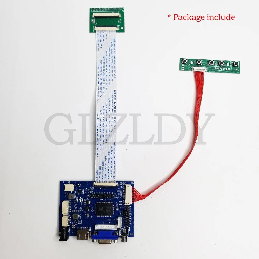 Untuk 65 7 8 9 inci 50Pin 60PIN TTL FPC LVDS Driver Kit papan driver LCD universal gratis DIY HDMI V